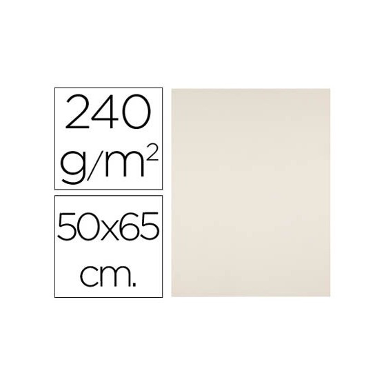 Cartulina liderpapel 50x65 cm 240g/m2 crema