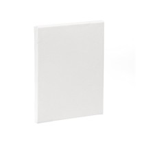 Bastidor lidercolor 4p lienzo grapado lateral algodon 100% marco pawlonia 1,8x3,8 cm bordes madera 33x22 cm