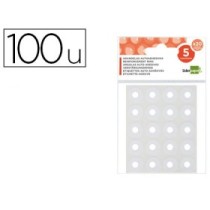 Arandelas autoadhesivas blancas liderpapel sobre de 100 unidades
