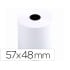 Rollo sumadora q-connect termico 57 mm ancho x 48 mm diametro sin bisfenol a