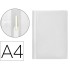 Carpeta dossier fastener plastico q-connect din a4 blanco