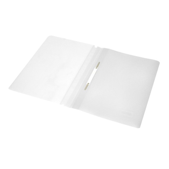 Carpeta dossier fastener plastico q-connect din a4 blanco