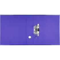 Archivador de palanca liderpapel a4 color system forrado sin rado lomo 80mm azul compresor metalico