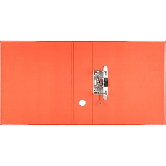 Archivador de palanca liderpapel a4 color system forrado sin rado lomo 80mm rojo compresor metalico