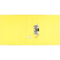 Archivador de palanca liderpapel a4 color system forrado sin rado lomo 80mm amarillo compresor metalico