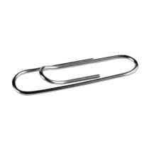 Clips niquelados q-connect nº1 20 mm caja de 100 unidades