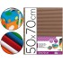Carton ondulado liderpapel 50 x 70cm 320g/m2 marron