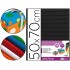 Carton ondulado liderpapel 50 x 70cm 320g/m2 negro