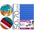 Carton ondulado liderpapel 50 x 70cm 320g/m2 azul