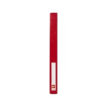 Carpeta proyectos liderpapel folio lomo 30mm carton gofrado roja