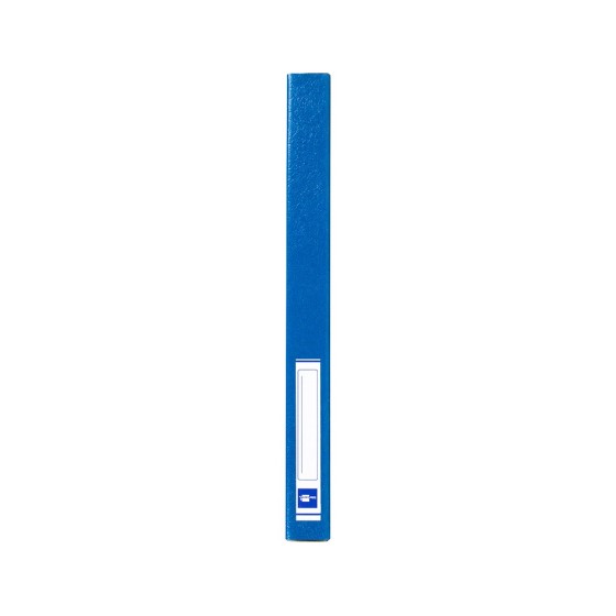 Carpeta proyectos liderpapel folio lomo 30mm carton gofrado azul