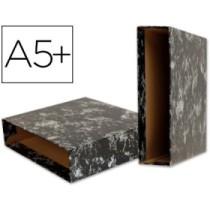 Caja archivador liderpapel classic blue cuarto negra