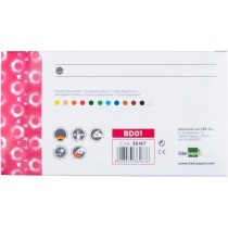 Lapices cera blanda liderpapel caja de 12 unidades colores surtidos