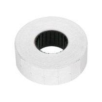 Etiquetas q-connect blanca 21 x 12 mm lisa rollo 1000 etiquetas para etiquetadora q-connect