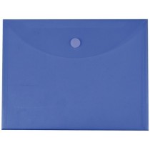 Carpeta liderpapel dossier a4 cierre de velcro azul