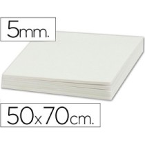 Carton pluma liderpapel doble cara 50x70 cm espesor 5 mm