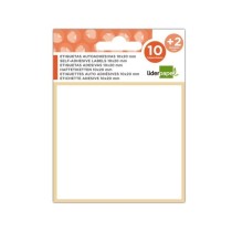 Etiquetas liderpapel sobre de 10 h. + 2 h. obsequio 12x30 mm -18 unidades por hoja
