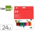 Lapices de colores liderpapel caja de 24 colores