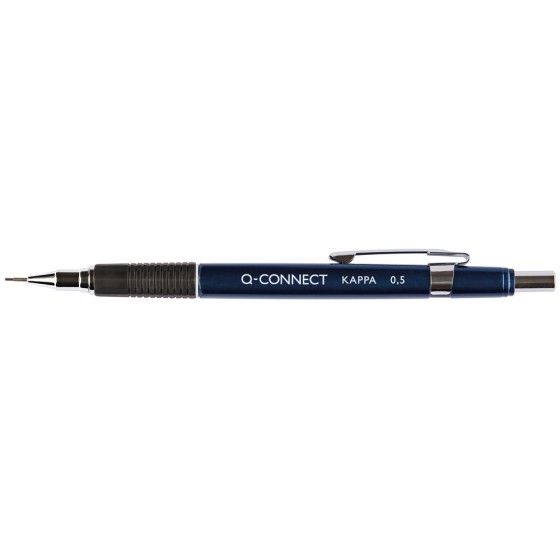 Portaminas q-connect kappa 0,5 mm sujecion de caucho
