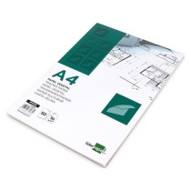 Bloc papel vegetal liderpapel encolado 210x297mm 50 hojas 95g/m2