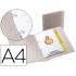 Carpeta liderpapel 2 anillas redondas mini 15 mm 49074 polipropileno din a4 transparente