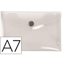Carpeta liderpapel dossier broche 44224 polipropileno din a7 color transparente