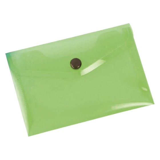 Carpeta liderpapel dossier broche 44223 polipropileno din a7 verde translucido