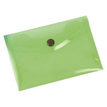 Carpeta liderpapel dossier broche 44223 polipropileno din a7 verde translucido