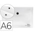 Carpeta liderpapel dossier broche 44234 polipropileno din a6 transparente translucido