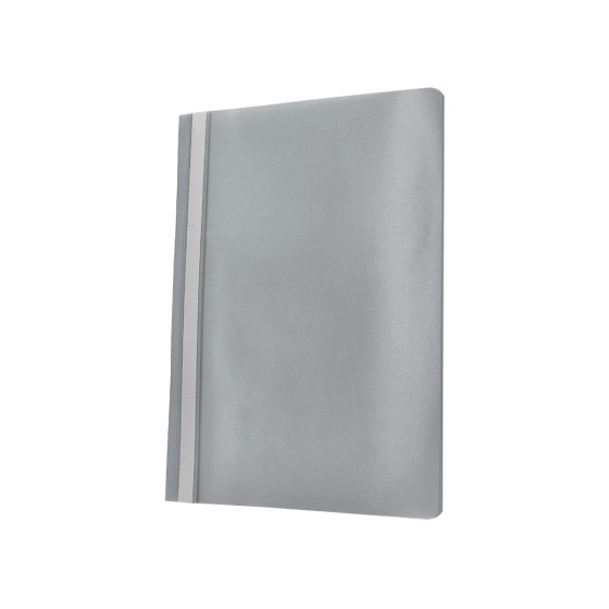 Carpeta dossier fastener plastico q-connect din a4 gris