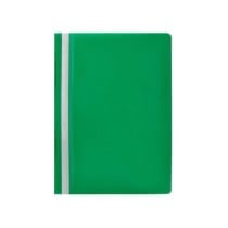 Carpeta dossier fastener plastico q-connect din a4 verde