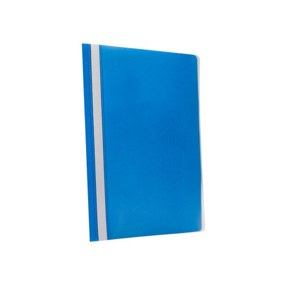 Carpeta dossier fastener plastico q-connect din a4 azul