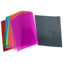 Bloc trabajos manuales liderpapel celofan 240x315mm 10 hojas colores surtidos