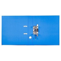 Archivador de palanca liderpapel a4 documenta forrado pvc con rado lomo 52mm azul compresor metalico