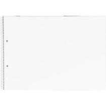 Bloc dibujo liderpapel artistico espiral 230x325mm 20 hojas 130g/m2 sin recuadro 2 taladros perforado