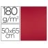Cartulina liderpapel 50x65 cm 180g/m2 rojo navidad