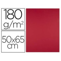 Cartulina liderpapel 50x65 cm 180g/m2 rojo navidad