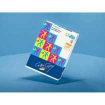 Papel fotocopiadora color copy din a4 200 gramos paquete de 250 hojas