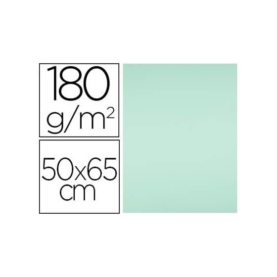 Cartulina liderpapel 50x65 cm 180g/m2 verde