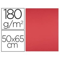 Cartulina liderpapel 50x65 cm 180g/m2 rojo