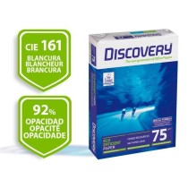 Papel fotocopiadora discovery din a3 75 grs. papel multiuso ink-jet y laserpaquete de 500 hojas