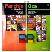 Parchís + Oca + Fichas FOURNIER 4 Jugadores