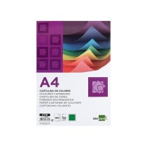 Cartulina liderpapel a4 180g/m2 verde abeto paquete de100 hojas