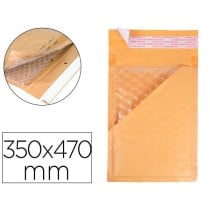 Sobre burbujas crema q-connect k/7 350 x 490 mm
