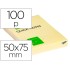 Bloc de notas adhesivas quita y pon q-connect 51x76 mm con 100 hojas