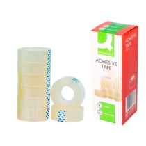 Cinta adhesiva q-connect 33 mt x 19 mm