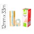 Cinta adhesiva q-connect 33 mt x 12 mm