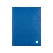 Carpeta clasificadora liderpapel 12 departamentos folio prolongado carton forrado azul