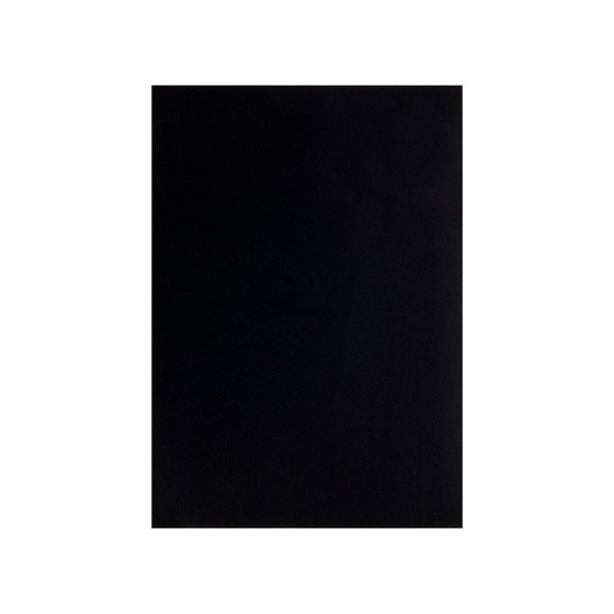 Cartulina liderpapel a4 180g/m2 negro paquete de 100 hojas