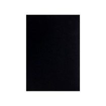 Cartulina liderpapel a4 180g/m2 negro paquete de 100 hojas
